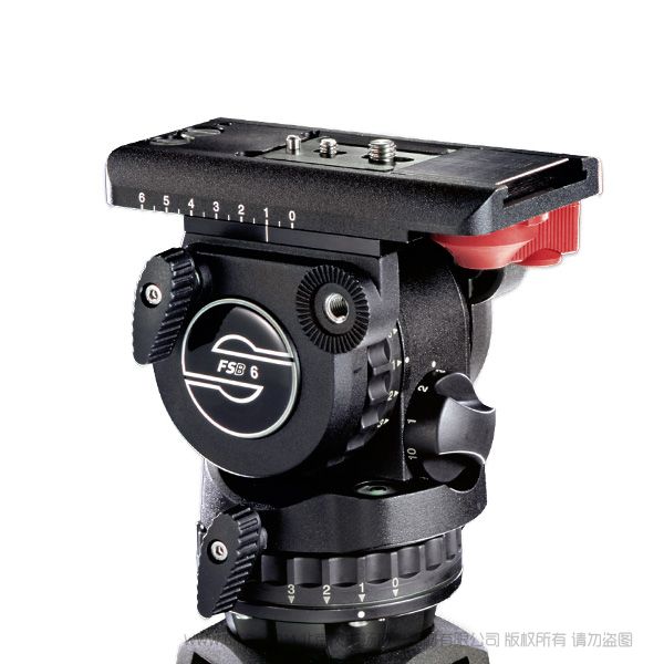 【停产】Sachtler®(萨科勒) FSB 6T 阻尼液压云台 送 FSB 6/6T云台、22/30厘米长板、托架、75m m球碗、短手柄 Sachtler FSB 6 T Fluid Head with Touch & Go Camera Plate and Pan Bar