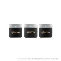 BOYA 博雅 BY-M1V2 2.4GHz双通道无线麦克风系统  一拖二
